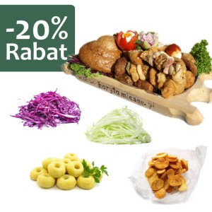 Zestaw - Koryto Mięsne dla 7-9 os + zestaw polecanych dodatków -20%